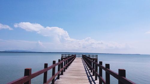 Bridge on the beach