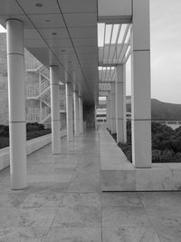 Corridor of modern building