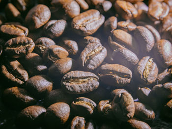 Full frame shot of coffee beans