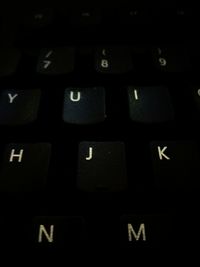 Full frame shot of computer keyboard