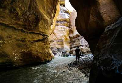 Scenic view of cave