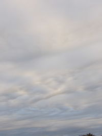 Low angle view of clouds in sky