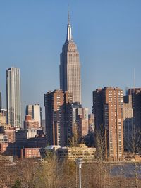 Buildings in city