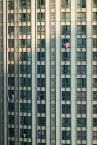 Full frame shot of modern building