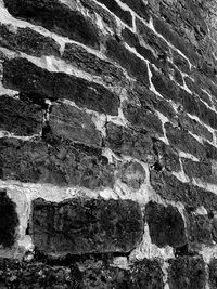 Full frame shot of stone wall