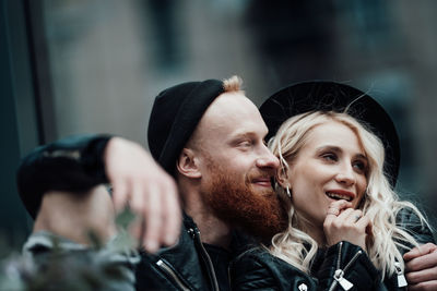 Portrait of young couple