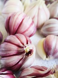 Full frame shot of pink food