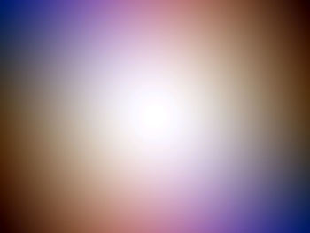 Defocused image of bright sun