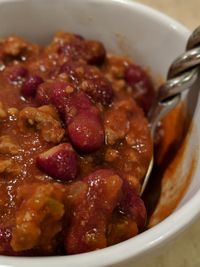 Close-up of food in bowl