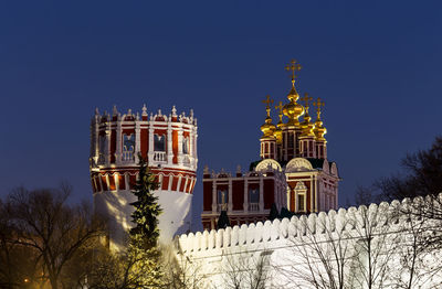 View of building against blue sky