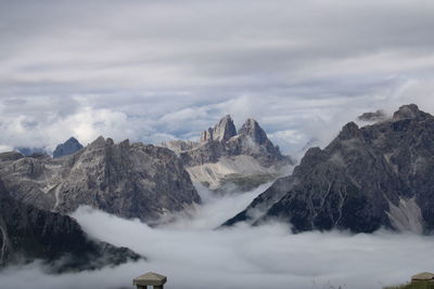 Mountains over moso - sesto - bolzano - italy