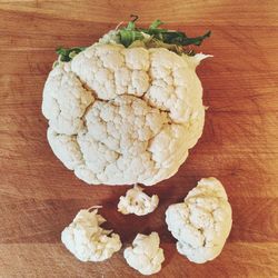 High angle view of vegetables