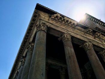 Low angle view of a building