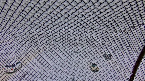 Full frame shot of chainlink fence