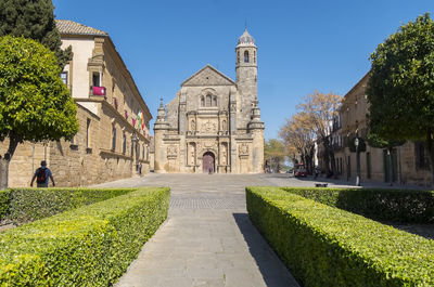 View of historic building against sky