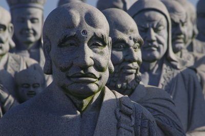 Close-up of buddha statue