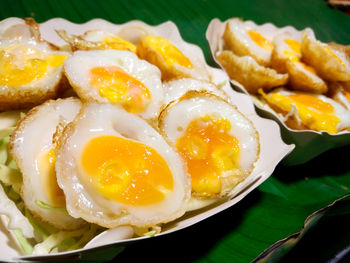 Close-up of food in plate