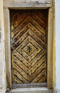 Close-up of old building