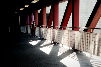 Corridor of building