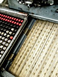 Close-up of computer keyboard