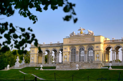 View of historic building against sky