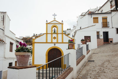 Exterior of building against sky