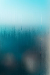 Full frame shot of wet window
