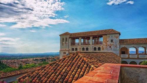Old building against sky