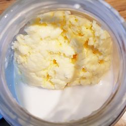 Close-up of ice cream in bowl