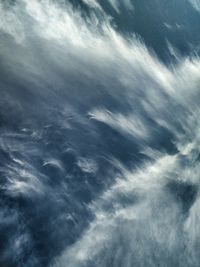 Full frame shot of cloudy sky