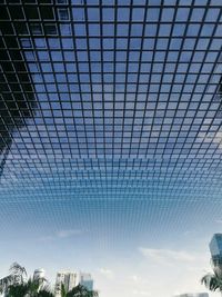 Low angle view of built structure against sky