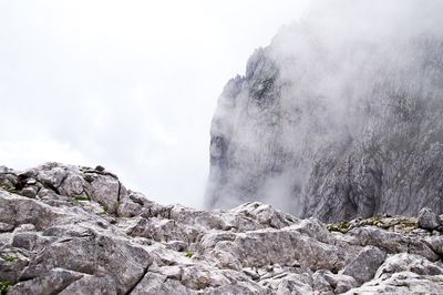 Scenic view of mountains