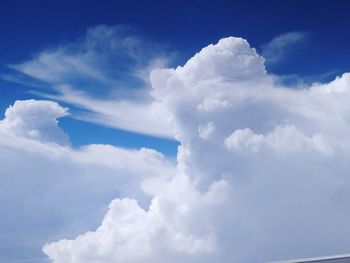 Low angle view of clouds in sky