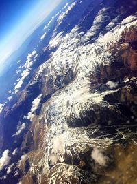 Aerial view of landscape