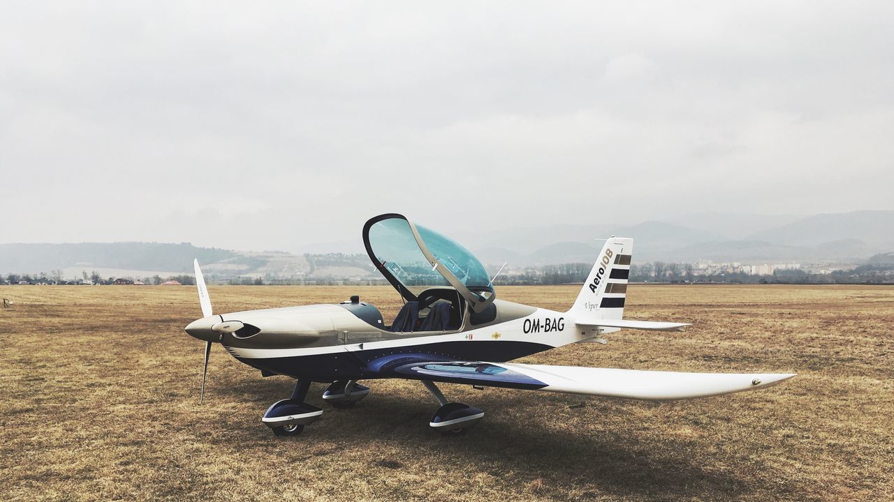 airplane, air vehicle, day, outdoors, no people, sky, technology, fighter plane, nature, propeller airplane, air force