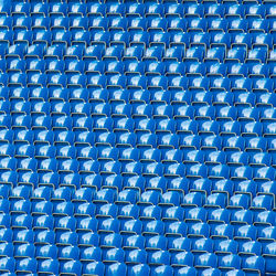 Full frame shot of blue chairs in stadium