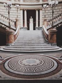 Statue of historic building