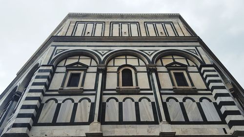 Low angle view of building against sky