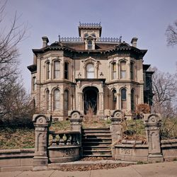 Low angle view of historical building against sky