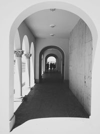 Corridor of building