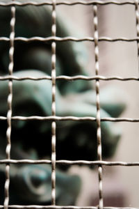 Full frame shot of metal fence