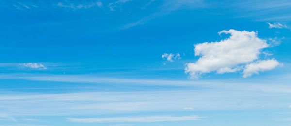 Low angle view of clouds in sky