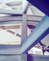 Close-up of spiral staircase