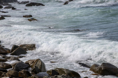 Scenic view of sea