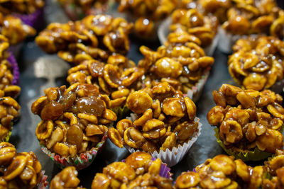 Full frame shot of food for sale in market