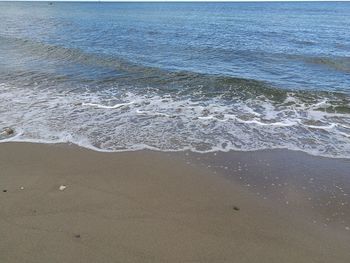 Scenic view of beach