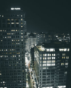 Cityscape at night