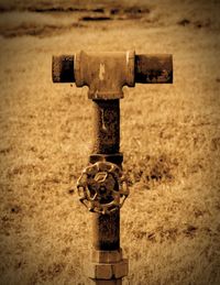 Close-up of wooden door