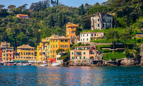 Buildings at waterfront