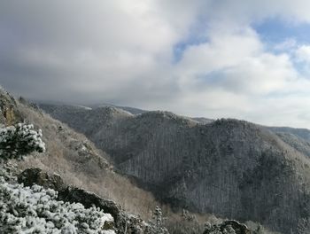Panoramic view of landscape against sky